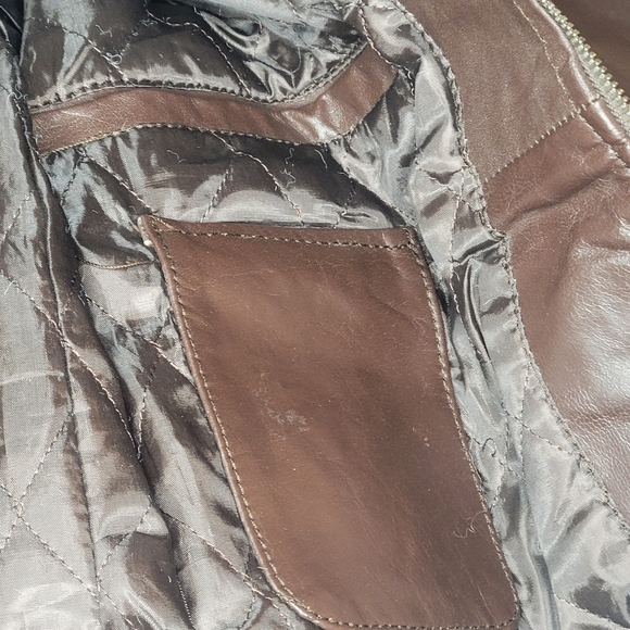 PU LEATHER jacket men's - Picture 6 of 6